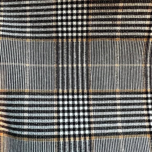 Soho Apparel Ltd Plaid Pattern Pants, Faux Pockets Front And Back, Size 14 - Picture 5 of 8